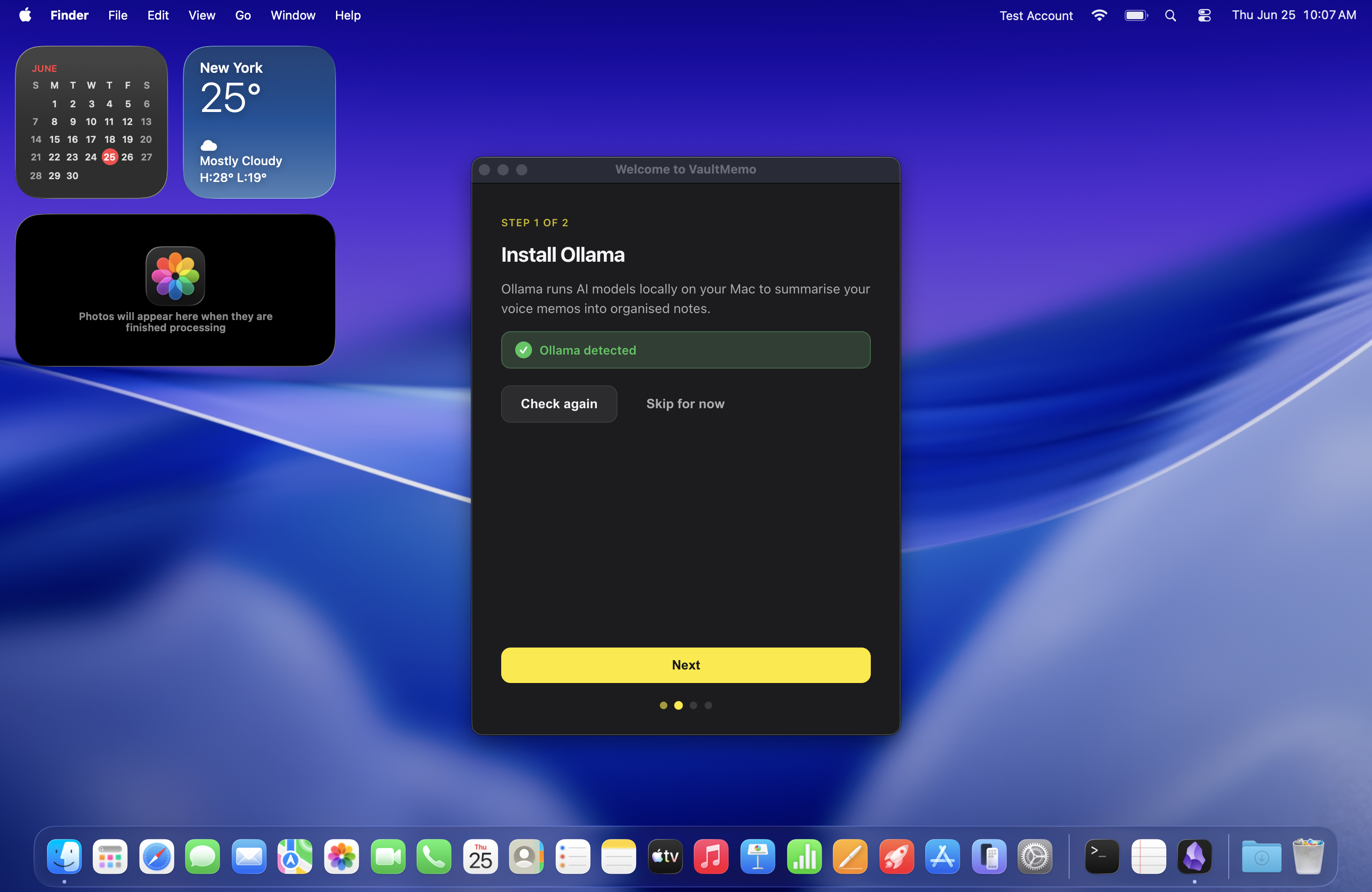 VaultMemo screenshot