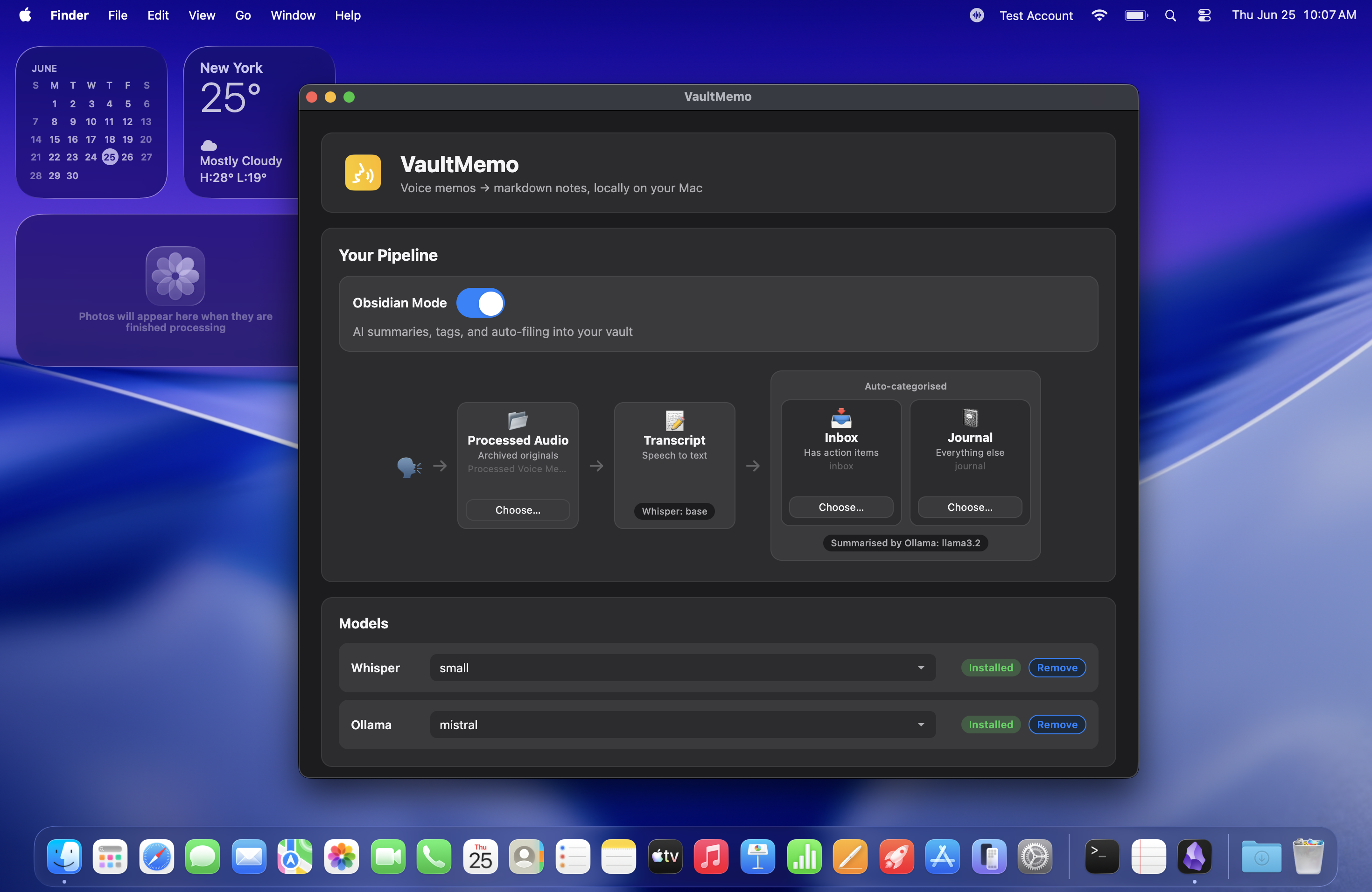 VaultMemo screenshot